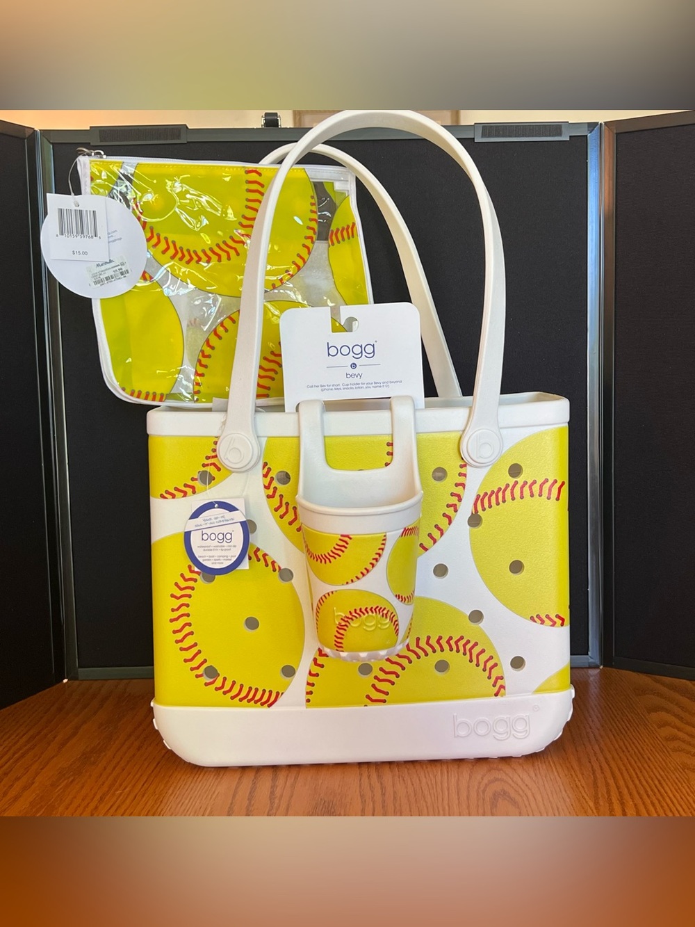 Baby Bogg Softball Bag, Bevy Cup Holder & 2-Piece Insert (4-Piece Matching Set) - Picture 2 of 10